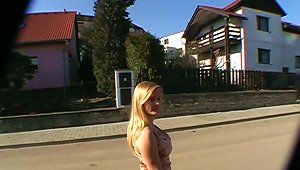 Countryside Fuck With Lovely Blonde Amateur Babe In