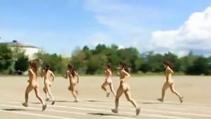Girls Run A Nude Track And Field Part4