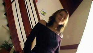 Seductive Teen Simone In An Amateur Cock Sucking In Pov