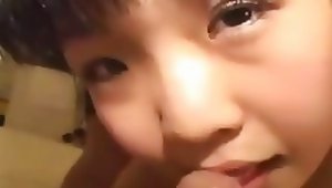 Petite Asian Cutie Gets Humped And Filmed After Licking Feet