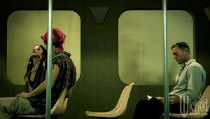 Subway Train Fuck With A Juicy Asian Lust Kaylani Lei