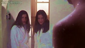 Lip Locking Action Between Lezzies Alicia Loren & Annie Sorell In Hot Shower