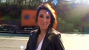 Lust In The Highway With A Dazzling Amateur Babe In   Vid