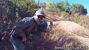 Chick Arrested At The Border Fucks The Cops To Get In The Country