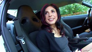 They Pull The Car Over So Joanna Angel Can Masturbate To Orgasm