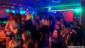 Many Hot Sluts Dance At The Night Club