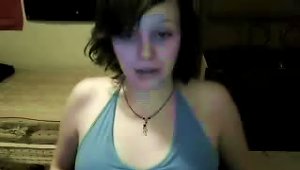 Teen Speaks On Skype To Her Bf And Shows Him Her Goods