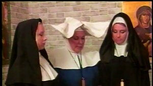 Nasty Nun Gets Her Butt Spanked In A Parody Sex Video
